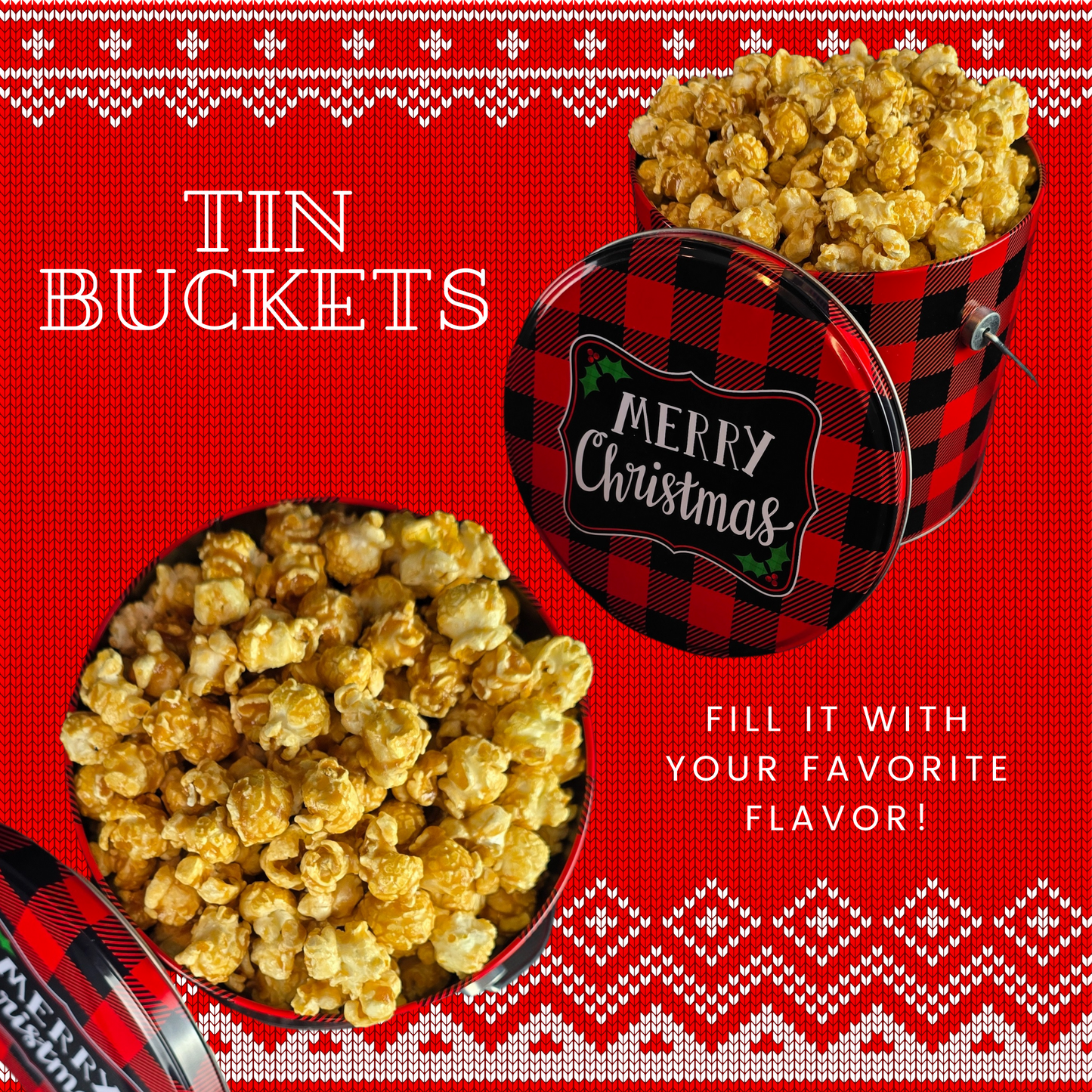 1/2 Gallon Holiday Bucket